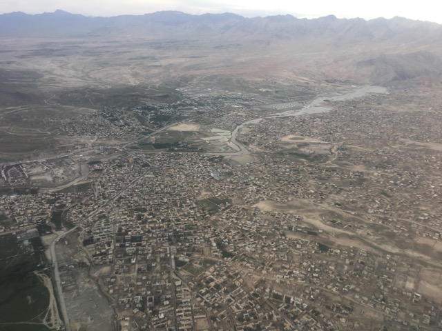 イスラマバード～カブール間のフライトからの景色