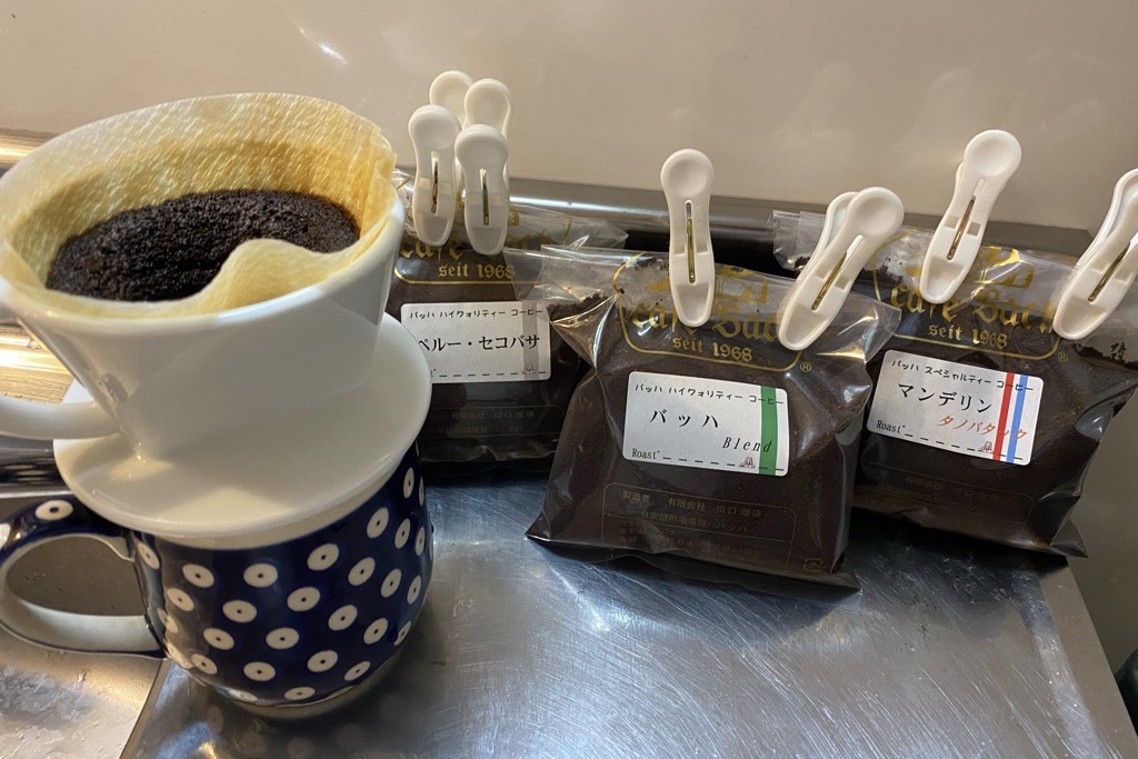 カフェ・バッハのコーヒー豆