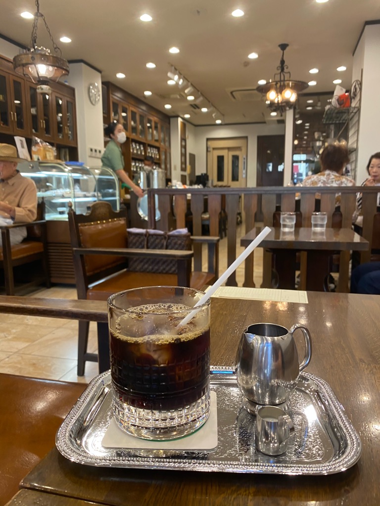 カフェ・バッハのアイスコーヒー