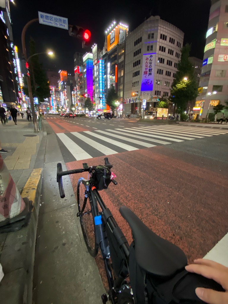 東京から山梨までの自転車旅出発