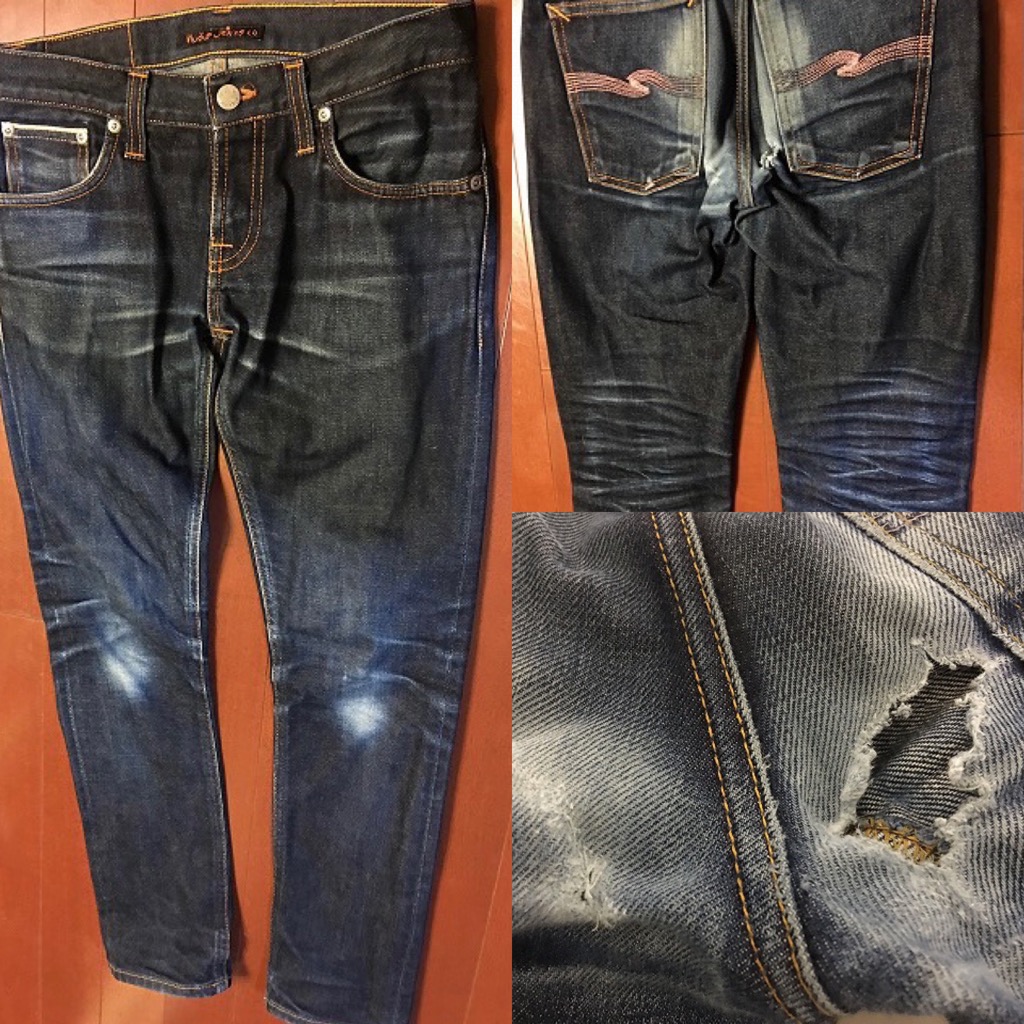 Day80. Long John Sakura Selvage - nudie jeans