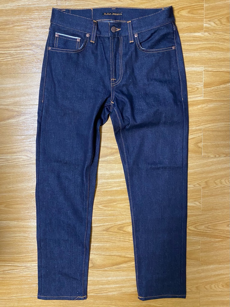 Gritty Jackson Dry Maze Selvage　色落ち
